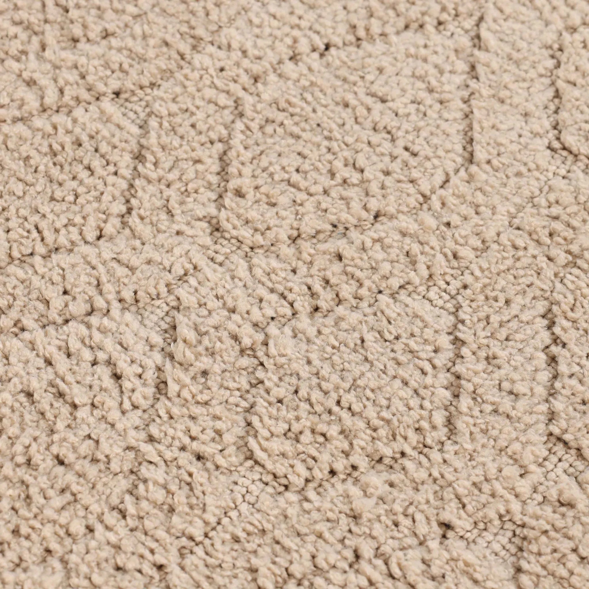 Brou Diamond Lattice Textured Machine Washable Bath Rugs, Set of 2 - Bath Rugs by Superior Brand