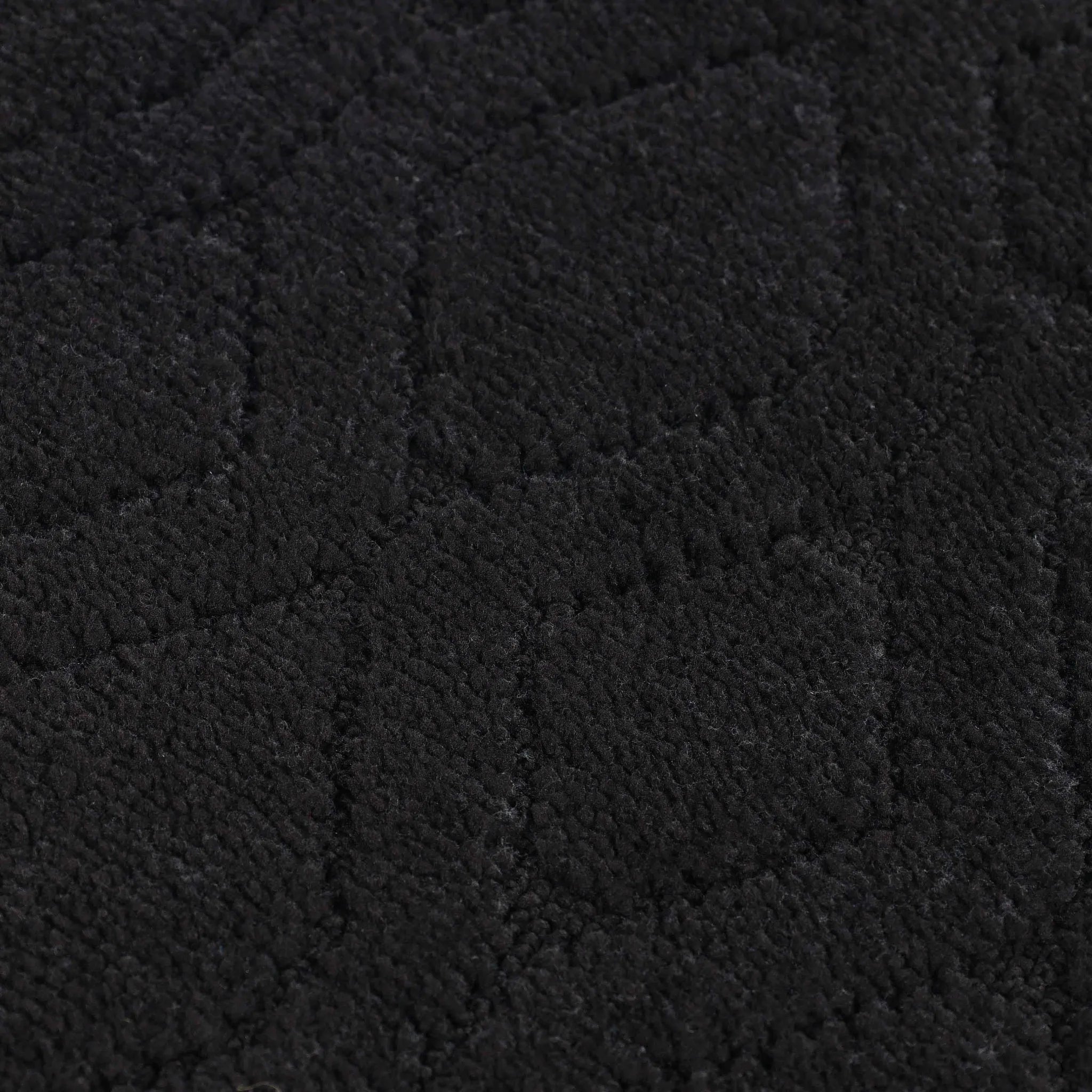 Brou Diamond Lattice Textured Machine Washable Bath Rugs, Set of 2 - Bath Rugs by Superior Brand