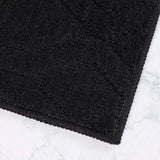 Brou Diamond Lattice Textured Machine Washable Bath Rugs, Set of 2 - Bath Rugs by Superior Brand
