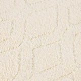 Brou Diamond Lattice Textured Machine Washable Bath Rugs, Set of 2