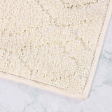 Brou Diamond Lattice Textured Machine Washable Bath Rugs, Set of 2 - Bath Rugs by Superior Brand