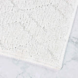 Brou Diamond Lattice Textured Machine Washable Bath Rugs, Set of 2 - Bath Rugs by Superior Brand