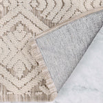 Ceton Diamond Trellis Textured Machine Washable Bath Rugs, Set of 2 - Bath Rugs by Superior Brand