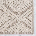 Ceton Diamond Trellis Textured Machine Washable Bath Rugs, Set of 2 - Bath Rugs by Superior Brand