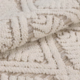 Ceton Diamond Trellis Textured Machine Washable Bath Rugs, Set of 2 - Bath Rugs by Superior Brand