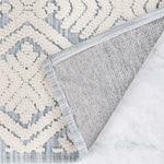 Ceton Diamond Trellis Textured Machine Washable Bath Rugs, Set of 2 - Bath Rugs by Superior Brand