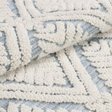 Ceton Diamond Trellis Textured Machine Washable Bath Rugs, Set of 2 - Bath Rugs by Superior Brand