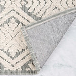 Ceton Diamond Trellis Textured Machine Washable Bath Rugs, Set of 2 - Bath Rugs by Superior Brand