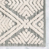 Ceton Diamond Trellis Textured Machine Washable Bath Rugs, Set of 2 - Bath Rugs by Superior Brand