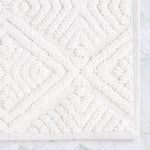 Ceton Diamond Trellis Textured Machine Washable Bath Rugs, Set of 2 - Bath Rugs by Superior Brand