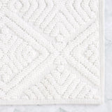 Ceton Diamond Trellis Textured Machine Washable Bath Rugs, Set of 2