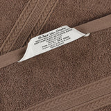 Eco-Friendly Ring-Spun Cotton 6-Piece Hand Towel Set