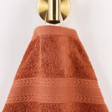 Eco-Friendly Ring-Spun Cotton 6-Piece Hand Towel Set