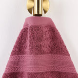 Eco-Friendly Ring-Spun Cotton 6-Piece Hand Towel Set