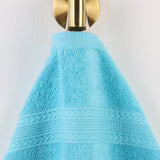 Eco-Friendly Ring-Spun Cotton 6-Piece Hand Towel Set