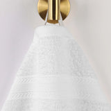 Eco-Friendly Ring-Spun Cotton 6-Piece Hand Towel Set