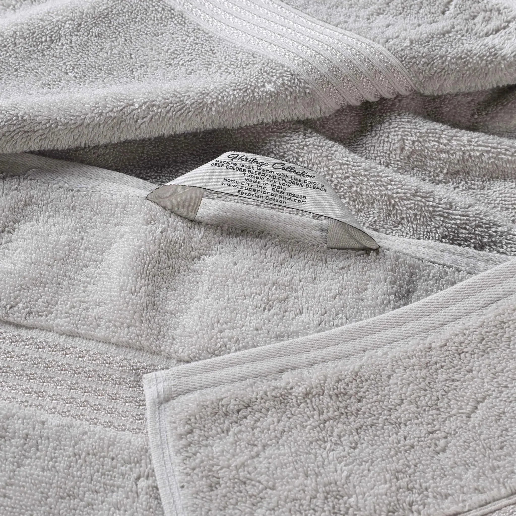 Heritage Egyptian Cotton Plush Thick Absorbent Bath Sheet Set of 2 - Egyptian Cotton Bath Sheet by Superior Brand