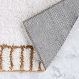 Inaya Modern Striped Tufted Shag Machine Washable Bath Rugs, Set of 2 - Bath Rugs by Superior Brand