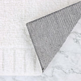 Inaya Modern Striped Tufted Shag Machine Washable Bath Rugs, Set of 2 - Bath Rugs by Superior Brand