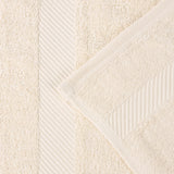 Egyptian Cotton Dobby Border Medium Weight 2 Piece Bath Sheet Set