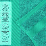 Egyptian Cotton Kendell Plush Towel Set 3 Piece