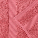 Egyptian Cotton Dobby Border Medium Weight 2 Piece Bath Sheet Set