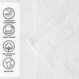 Egyptian Cotton Kendell Plush Towel Set 3 Piece