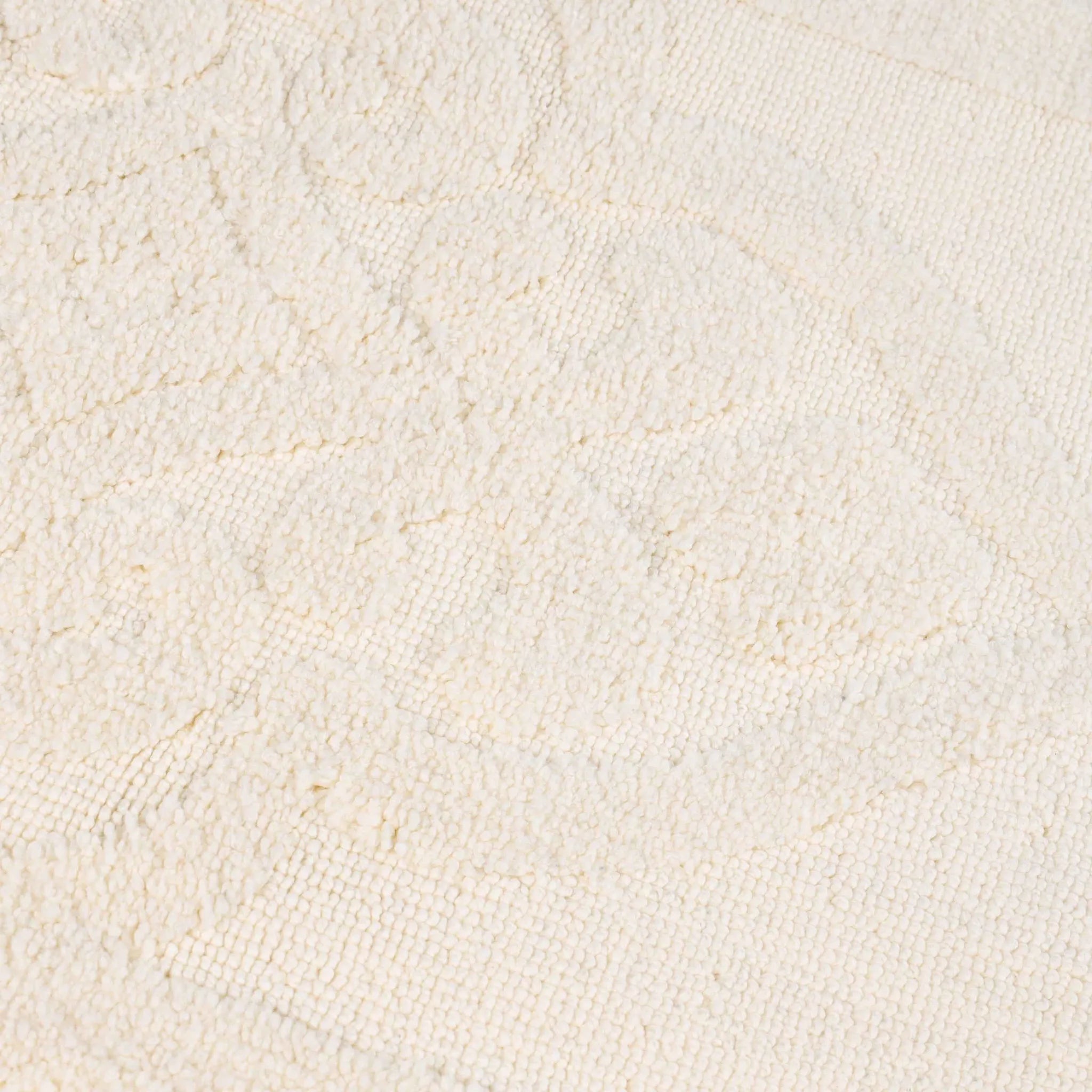 Myra Medallion Textured Jacquard Machine Washable Bath Rugs, Set of 2 - Bath Rugs by Superior Brand