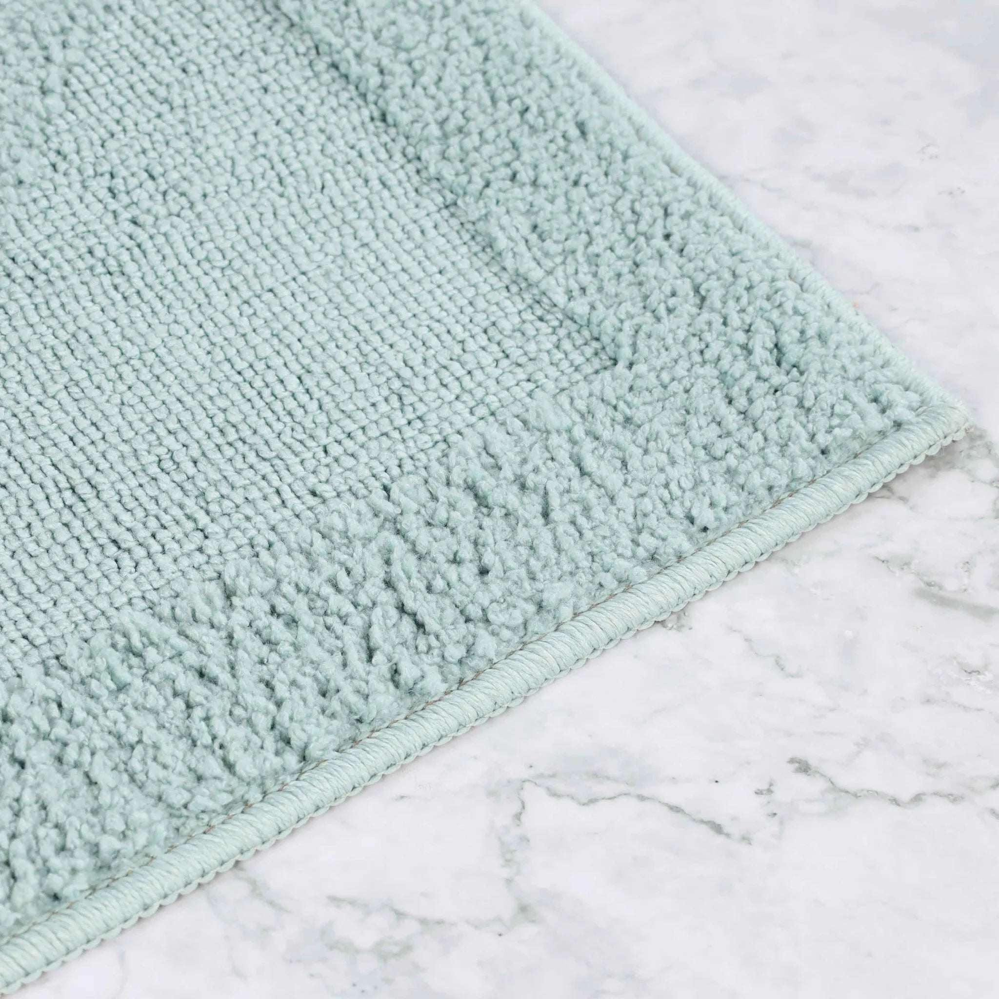 Myra Medallion Textured Jacquard Machine Washable Bath Rugs, Set of 2 - Bath Rugs by Superior Brand