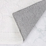 Myra Medallion Textured Jacquard Machine Washable Bath Rugs, Set of 2 - Bath Rugs by Superior Brand