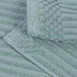 Soho Ribbed Cotton Absorbent Bath Towel Set of 4 - Bath Towel by Superior Brand