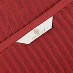 Soho Ribbed Cotton Absorbent Bath Towel Set of 4 - Bath Towel by Superior Brand