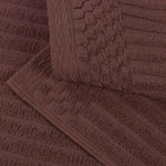 Soho Ribbed Cotton Absorbent Bath Towel Set of 4 - Bath Towel by Superior Brand
