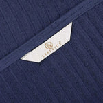Soho Ribbed Cotton Absorbent 3 Piece Assorted Towel Set - Towel Set by Superior Brand