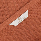 Soho Ribbed Cotton Absorbent Face Towel/Washcloth Set of 12