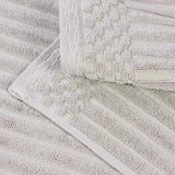 Soho Ribbed Cotton Absorbent Bath Towel Set of 4 - Bath Towel by Superior Brand