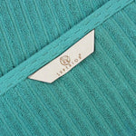 Soho Ribbed Cotton Absorbent Face Towel/Washcloth Set of 12 - Face Towel by Superior Brand