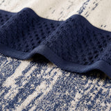 Lodi Cotton 3-Piece Bathroom Towel Set – Absorbent Mid-Weight Solids & Patterns