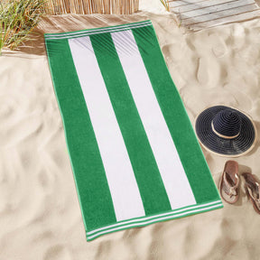 Cabana Stripe Oversized Cotton Beach Towel Set Of 2,4,6