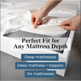 Apus 100% Cotton Perfect Fit Deep Pocket Fitted Sheet - Fitted Sheet by Superior Brand