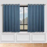 Classic Modern Solid Room Darkening Blackout Curtain Panels, Set of 2 - Blackout Curtains by Superior