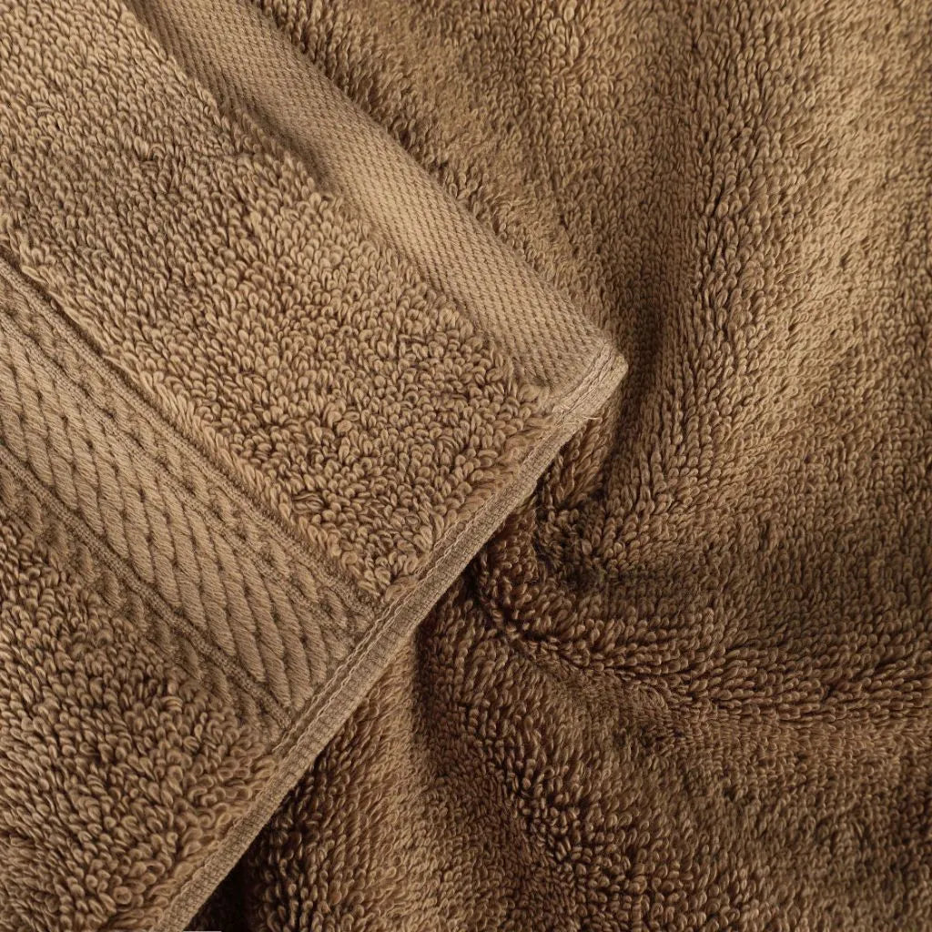 Madison Egyptian Cotton Plush Heavyweight 9 Piece Towel Set - Egyptian Cotton Towel Set by Superior Brand