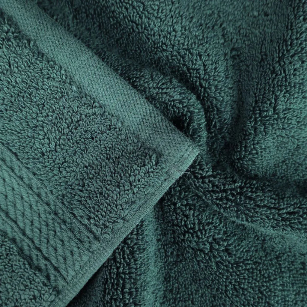 Madison Egyptian Cotton Plush Heavyweight 9 Piece Towel Set - Egyptian Cotton Towel Set by Superior Brand