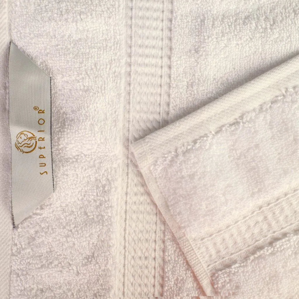 Madison Egyptian Cotton Plush Heavyweight 9 Piece Towel Set - Egyptian Cotton Towel Set by Superior Brand