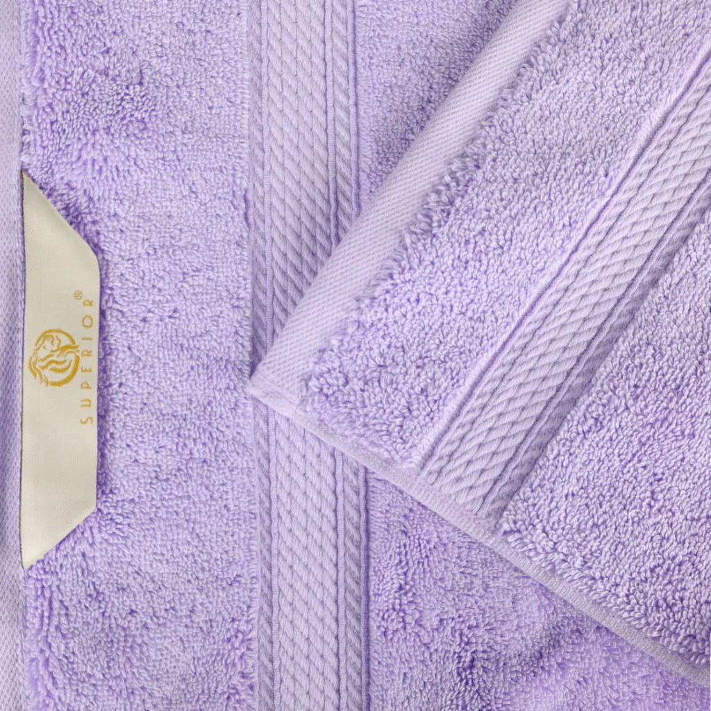 Madison Egyptian Cotton Plush Heavyweight 9 Piece Towel Set - Egyptian Cotton Towel Set by Superior Brand