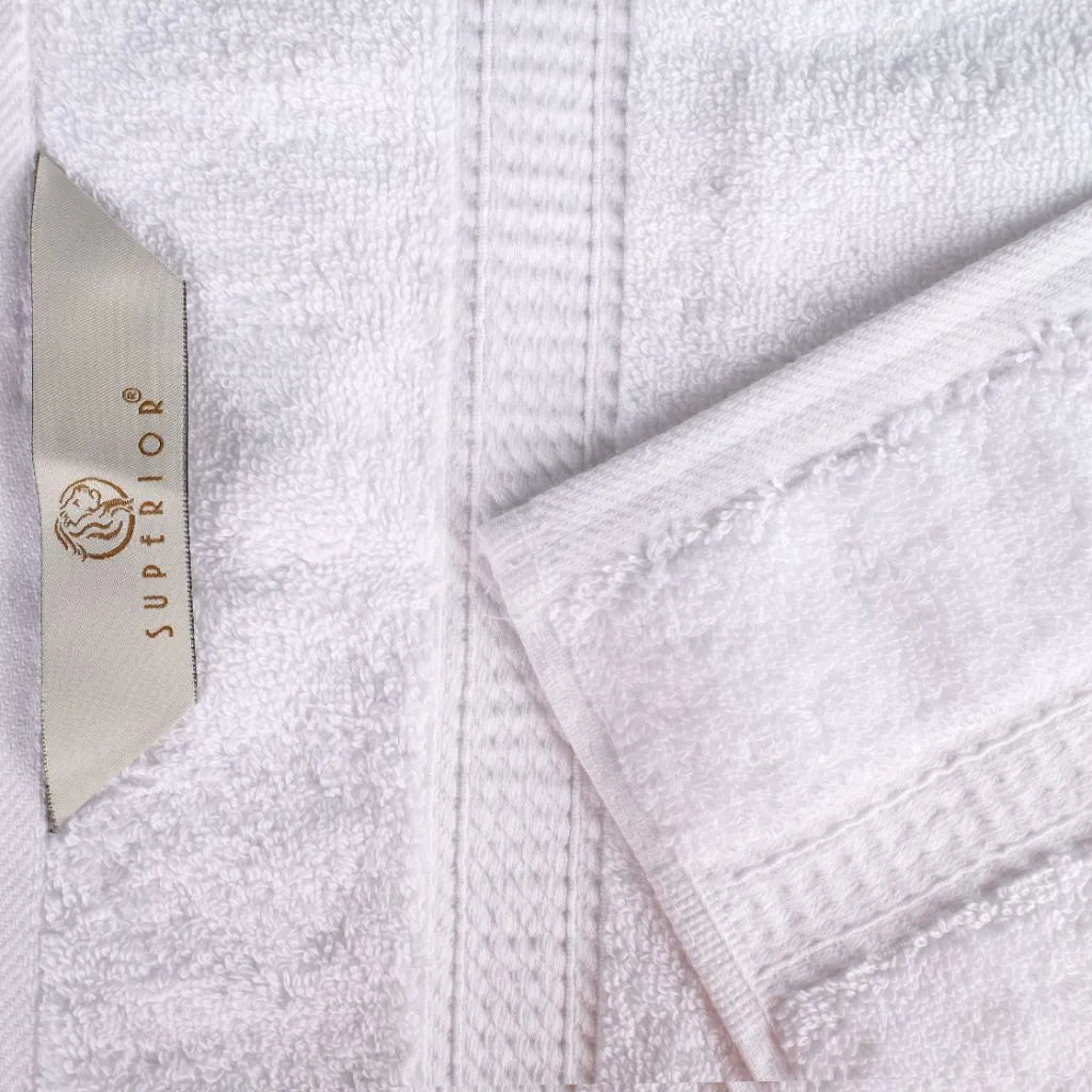 Madison Egyptian Cotton Plush Heavyweight 9 Piece Towel Set - Egyptian Cotton Towel Set by Superior Brand