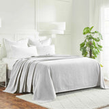100% Cotton Thermal Blanket – Diamond Weave All-Season, Lightweight & Breathable