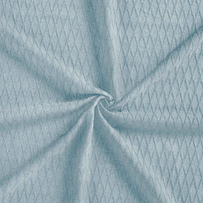 Diamond All-Season Cotton Blanket - Aqua