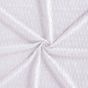 Diamond All-Season Cotton Blanket  - White
