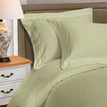 1000 Thread Count Egyptian Cotton Solid Duvet Cover Set - Egyptian Cotton Duvet Cover Set by Superior